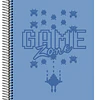 Cuaderno Medio Oficio 150 Hjs 7 Mm Gamers