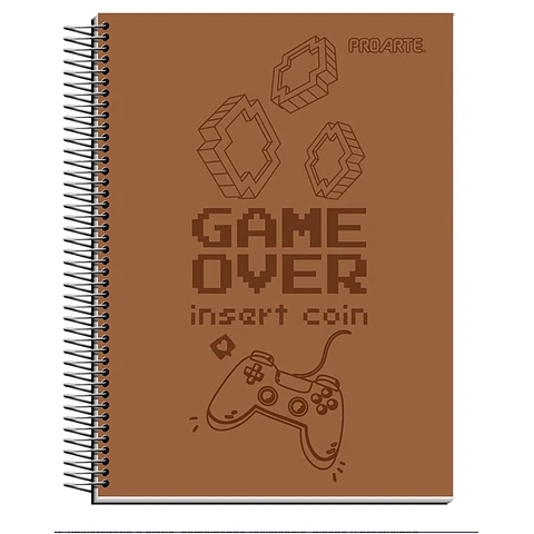 Cuaderno Medio Oficio 150 Hjs 7 Mm Gamers