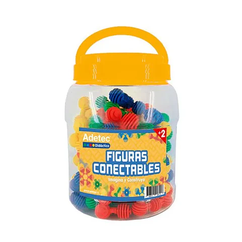  FIGURAS CONECTABLES 60 PIEZAS ADETEC 