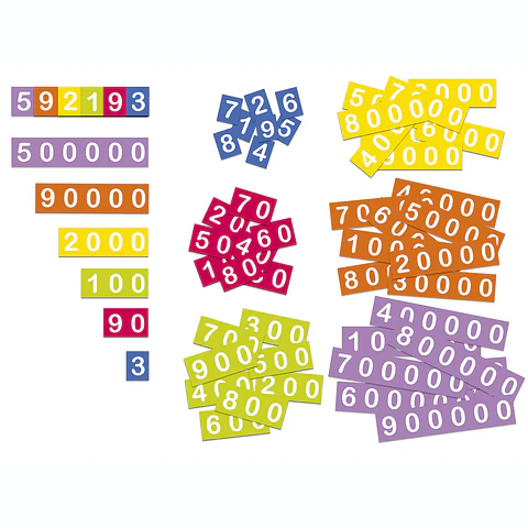 PACK FRANJAS CON NUMERALES MASTERWISE