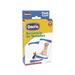 SET LAMINAS SECUENCIA DE TAMAÑOS 12x8CM (038) DACTIC