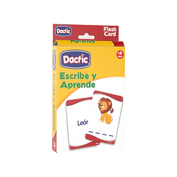 SET LAMINAS ESCRIBE Y APRENDE 17x12CM (018) DACTIC