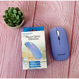 Mouse Inalámbrico Optico Silencioso Tecnolab