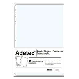 Funda Oficio 10 Un Borde Blanco Adetec