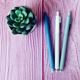 Lápiz Gel Retráctil Azul 0.5 MYG Stationery