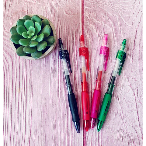 Lápiz Tinta Gel Retráctil 0.7 Negro MYG