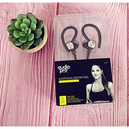 Audífono Deportivo Inalámbrico Bluetooh Negro Audio Pro