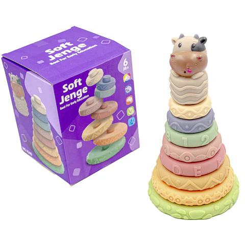 Torre Apilable C / Texturas Soft Jenge