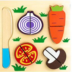 Ecaje Madera Verduras P / Cortar Kabi Jm