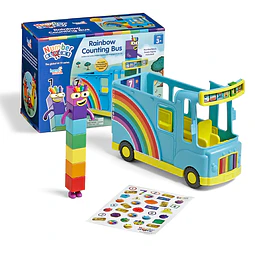 Autobus Cubos Arcoiris Number Blocks