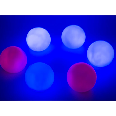 Set Pelotas Sensoriales C / Luz 6 Pzs Jm