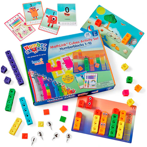 Cubos Conectores Number Blocks 251 Piezas Jm