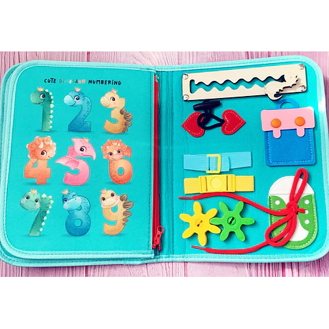 Estuche Sensorial Soft Diferentes Abroches Jm