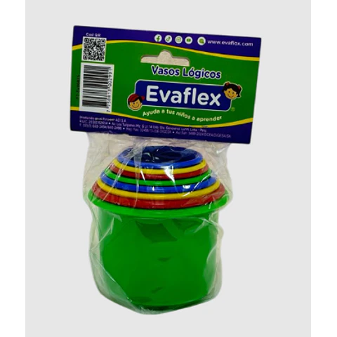 Set De Vasos Logicos Evafex