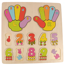 Juego De Encaje Madera Numero / Cantidad  Dactic