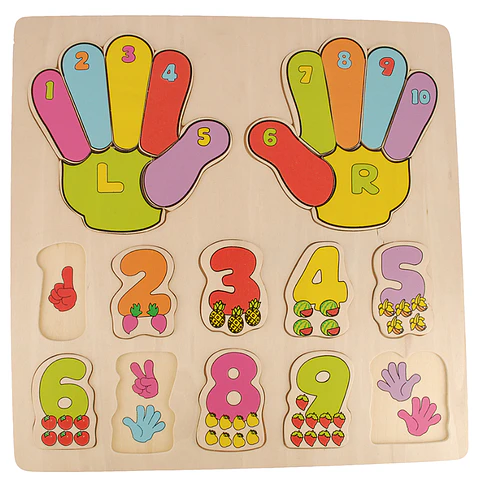 Juego De Encaje Madera Numero / Cantidad  Dactic