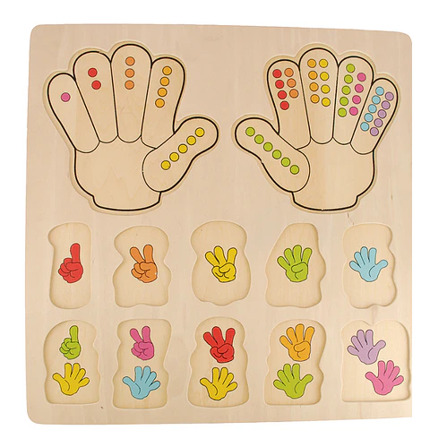 Juego De Encaje Madera Numero / Cantidad  Dactic