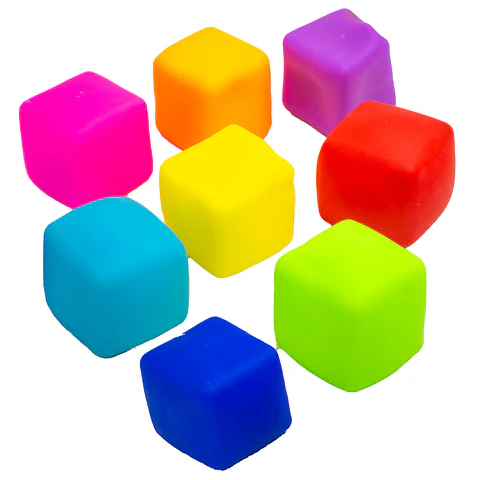 Set Cubos Sensoriales Blandos 8 Pzs Jm