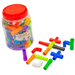 Balde De Tubos Conectables 66 Pzs Jm