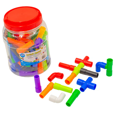 Balde De Tubos Conectables 66 Pzs Jm