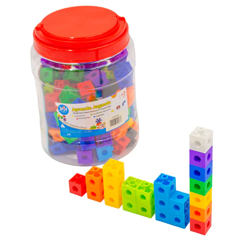 Balde De Cubos Conectores Plástico 115 Pzs Jm