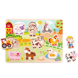 Juego De Encaje La Granja Tookitoy Jm
