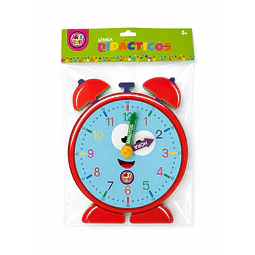 Reloj Didactico Goma Eva Arte Top