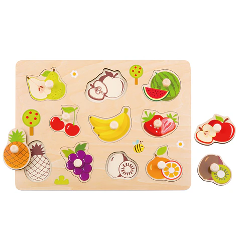 Juego De Encaje Frutas Tookitoy Jm