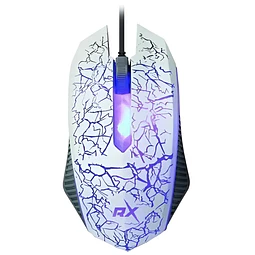 Mouse Gamer Pro RX0008W Blanco Reptle