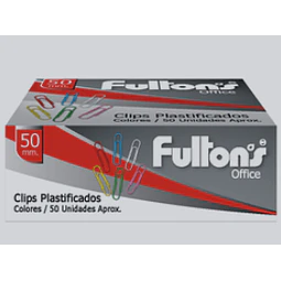 Clips 50 Mm 50 Und Plastico Fultons
