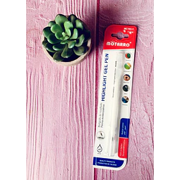Lápiz Gel 0.8 Blanco Motarro