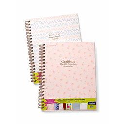 Cuaderno 5 Materias A4 Lineas 160 Hjs Dgnottas Colección Mix