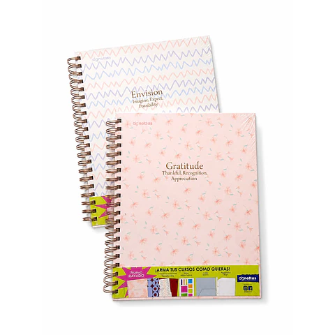 Cuaderno 5 Materias A4 Lineas 160 Hjs Dgnottas Colección Mix