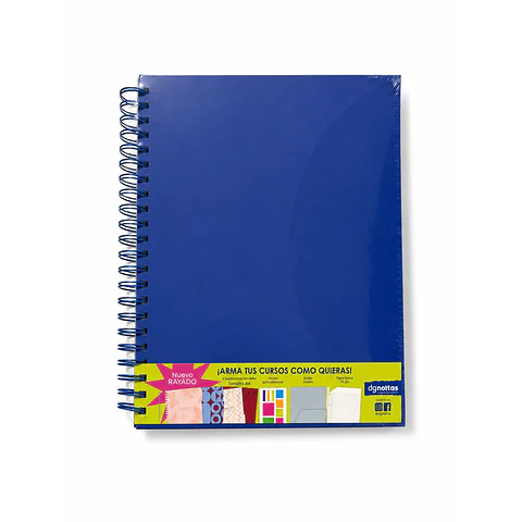 Cuaderno 5 Materias A4 Lineas 160 Hjs Dgnottas Colección Mix