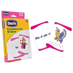 Set Láminas Contemos Las Silabas 17 x 21 Cm Dactic