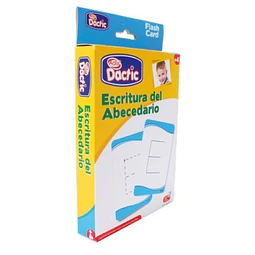 Set Laminas Escritura ABC Imprenta 17 x 12 Cms (042) Dactic