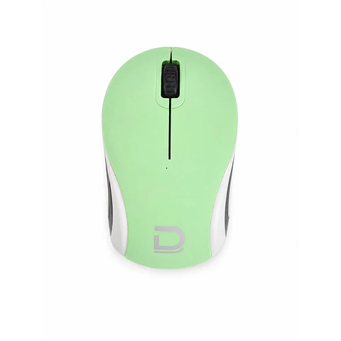 Mouse Mini Inalambrico Dual Verde Datacom