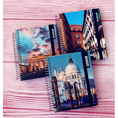 Cuaderno Pocket 150Hjs 5Mm Nuovo Ciudades