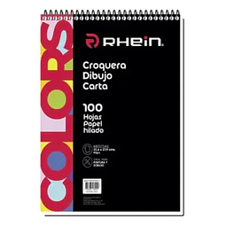Croquera Carta Rhein 21X27 100Hjs