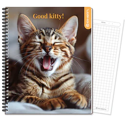 Cuaderno Universitario 100Hjs 7Mm Rhein Puppies