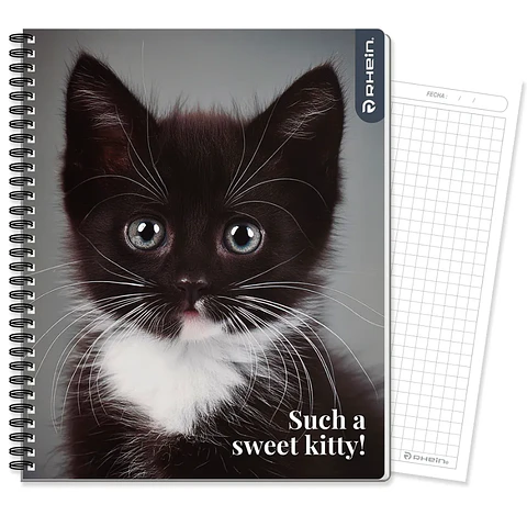 Cuaderno Universitario 100Hjs 7Mm Rhein Puppies