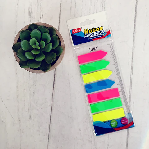 Banderitas Mix 8 Col. Neón Skole