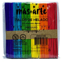 Palo Helado Delgado Color Mas Arte