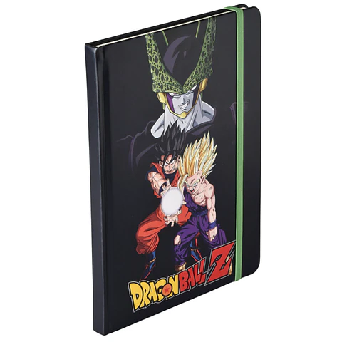 Libreta Dragon Ball Z Con Elástico Colón	