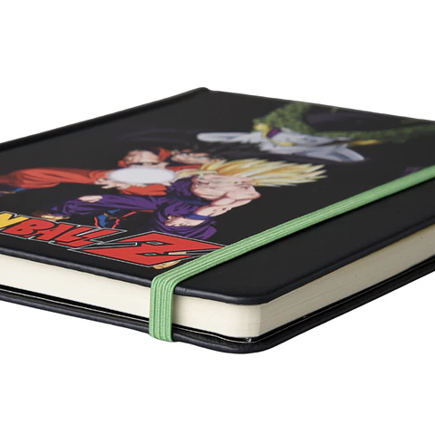Libreta Dragon Ball Z Con Elástico Colón	