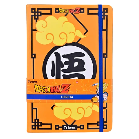 Libreta Dragon Ball Z Con Elástico Torre