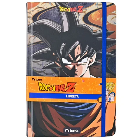 Libreta Dragon Ball Z Con Elástico Torre
