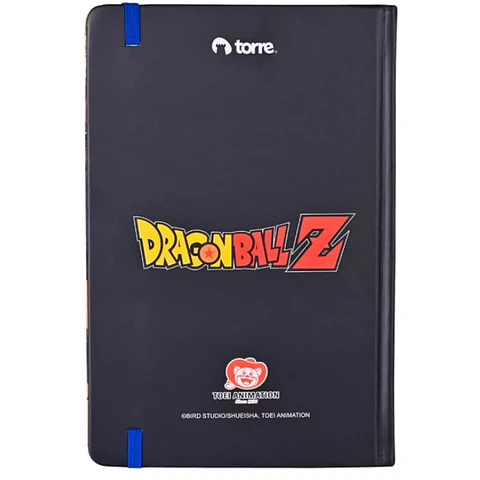 Libreta Dragon Ball Z Con Elástico Torre