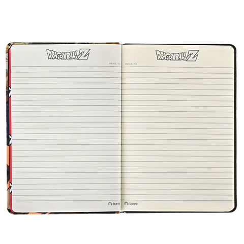 Libreta Dragon Ball Z Con Elástico Torre