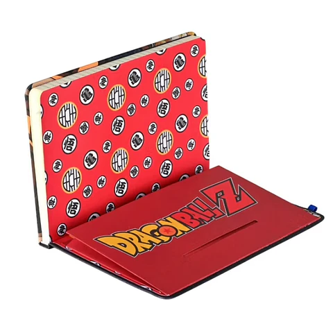 Libreta Dragon Ball Z Con Elástico Torre